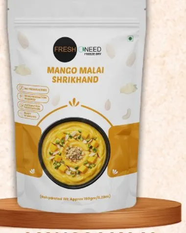 Freshoneed Mango Malai Shrikhand pack