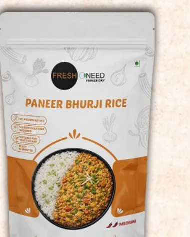 Freshoneed Paneer Bhurji Rice pack